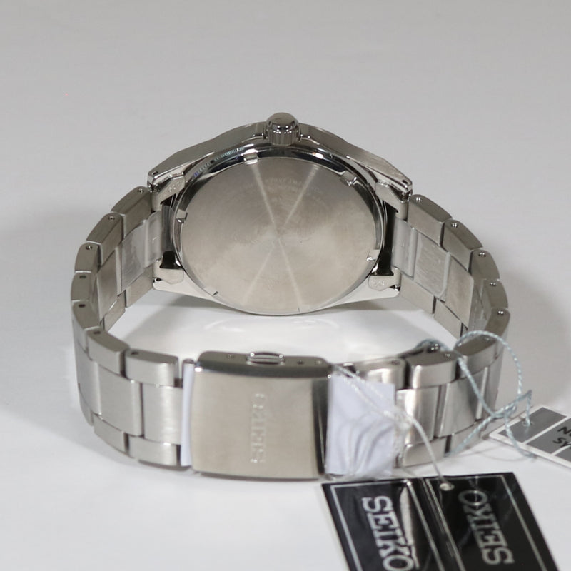 Seiko Quartz Green Dial Stainless Steel Men's Watch SUR503P1