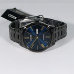 Citizen Automatic Black Stainless Steel Blue Dial Men's Watch NH8365-86M - Chronobuy