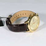 Citizen Men's Quartz Gold Tone Brown Leather Strap Watch BF2013-05P - Chronobuy