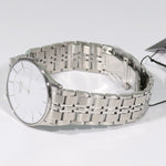 Citizen Eco-Drive Sapphire Stiletto Ultra Thin White Dial Men's Watch AR3010-65A - Chronobuy