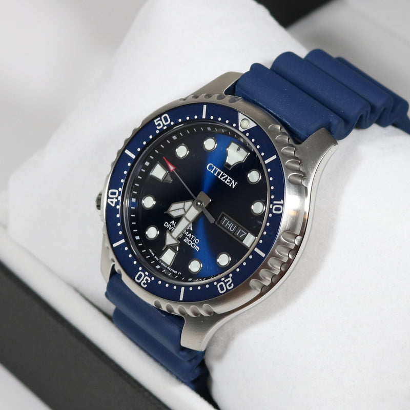 Citizen Promaster Automatic Diver Men's Blue Dial Watch NY0141-10LE