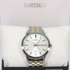 Seiko Neo Classic Silver Dial Two Tone Quartz Men's Watch SUR263P1 - Chronobuy