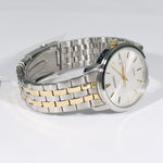 Seiko Neo Classic Silver Dial Two Tone Quartz Men's Watch SUR263P1 - Chronobuy