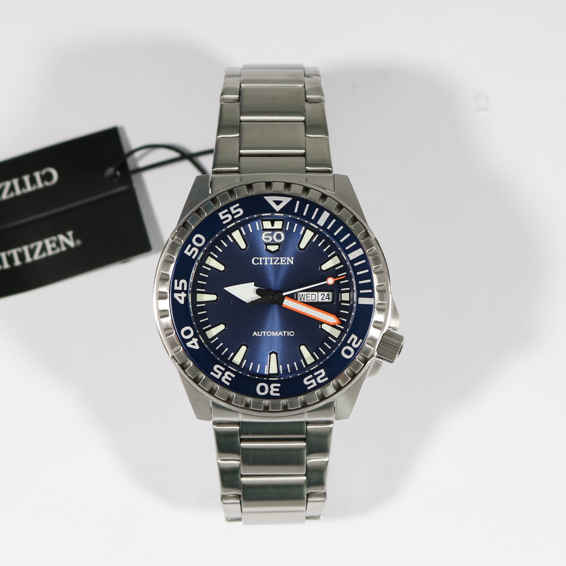Citizen Stainless Steel Automatic Marine Sports Men s Watch NH8389