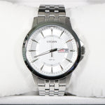 Citizen Men's Classic Quartz Silver Dial Stainless Steel Watch BF2011-51AE