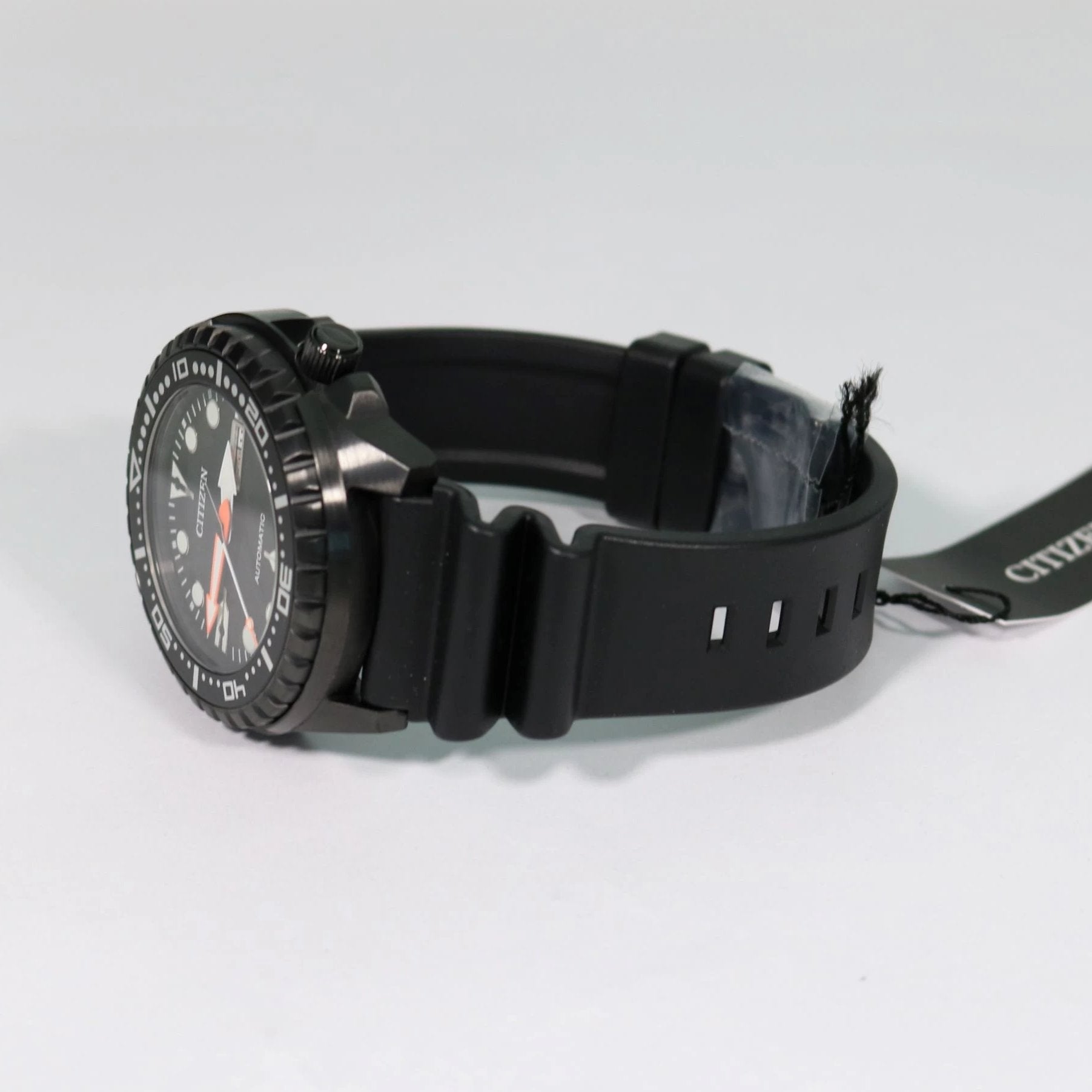 Citizen Men\'s Automatic 100 meters NH8385-11E Chronobuy – Black IP Watch