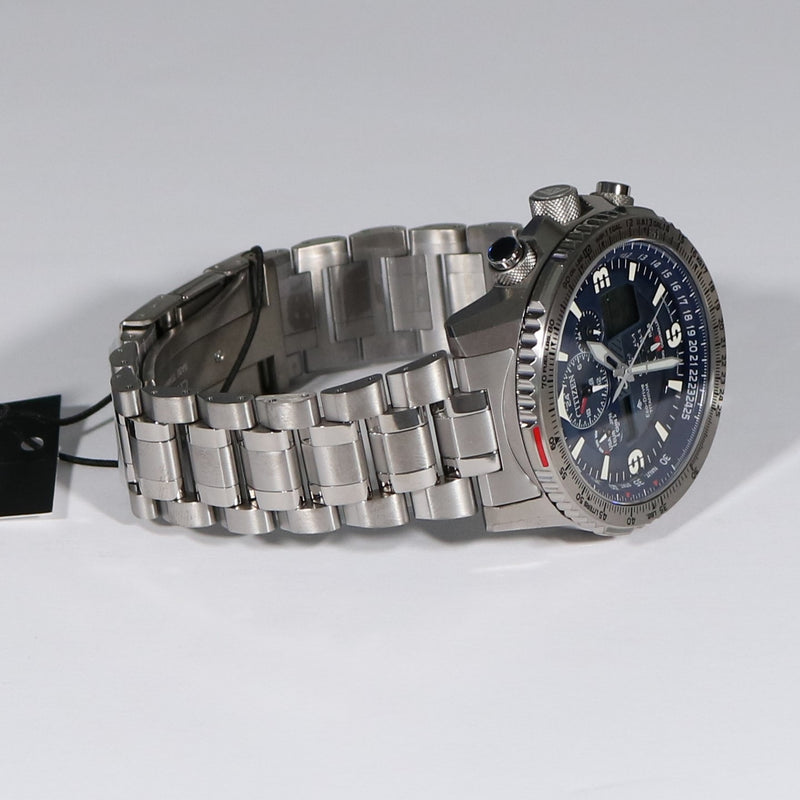 Citizen Skyhawk Radio Controlled Eco Drive Super Titanium Men's Watch JY8100-80L - Chronobuy