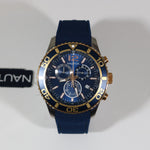 Nautica Quartz Chronograph Tachymeter Blue Dial Men's Watch NAI16502G