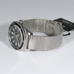 Citizen Eco Drive Brycen Mesh Bracelet Black Dial Men's Watch AW1590-55E - Chronobuy