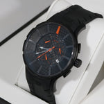 N.O.A 16.75 G EVO Orange Hands Carbon Fiber Dial Men's Watch NW-GC6001