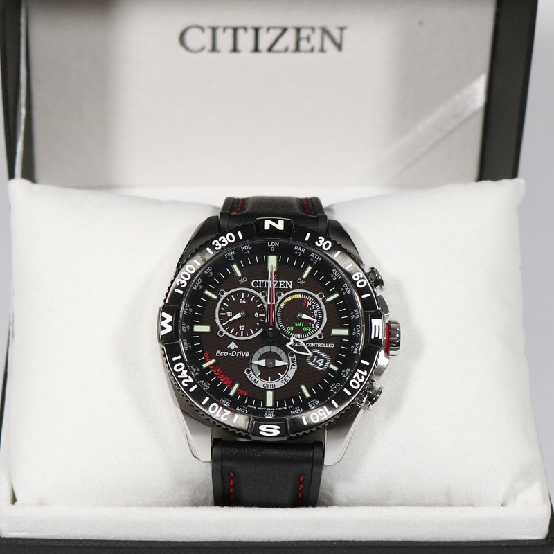 Citizen Promaster Navihawk Eco Drive Men s Black Dial Watch CB5841 05E Chronobuy