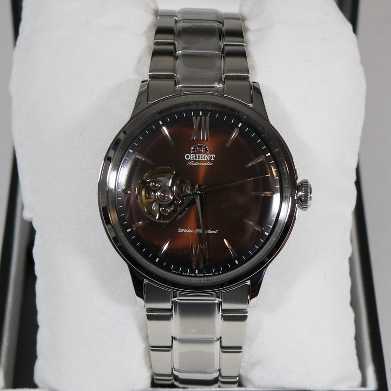 Orient Classic Brown Dial Automatic Stainless Steel Men's Watch RA-AG0027Y10B