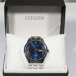 Citizen Blue Dial Stainless Steel Automatic Men's Watch NH8360-80L - Chronobuy