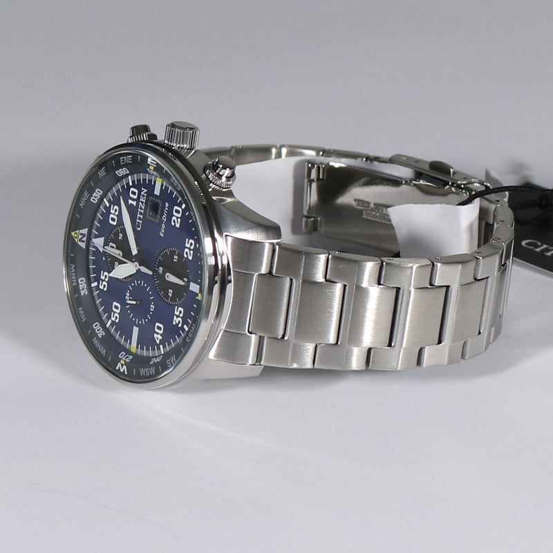 Citizen Eco-Drive Chronograph Aviator Men's Pilot's Watch  CA0690-88L - Chronobuy