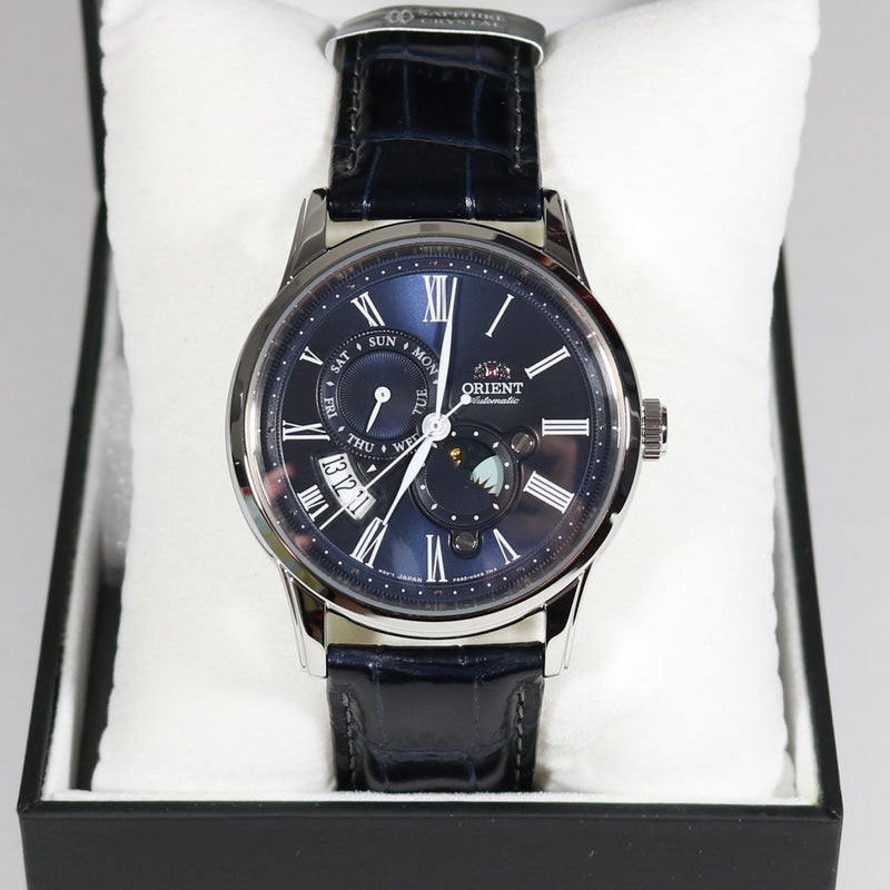 Orient sun and sales moon version 3 blue
