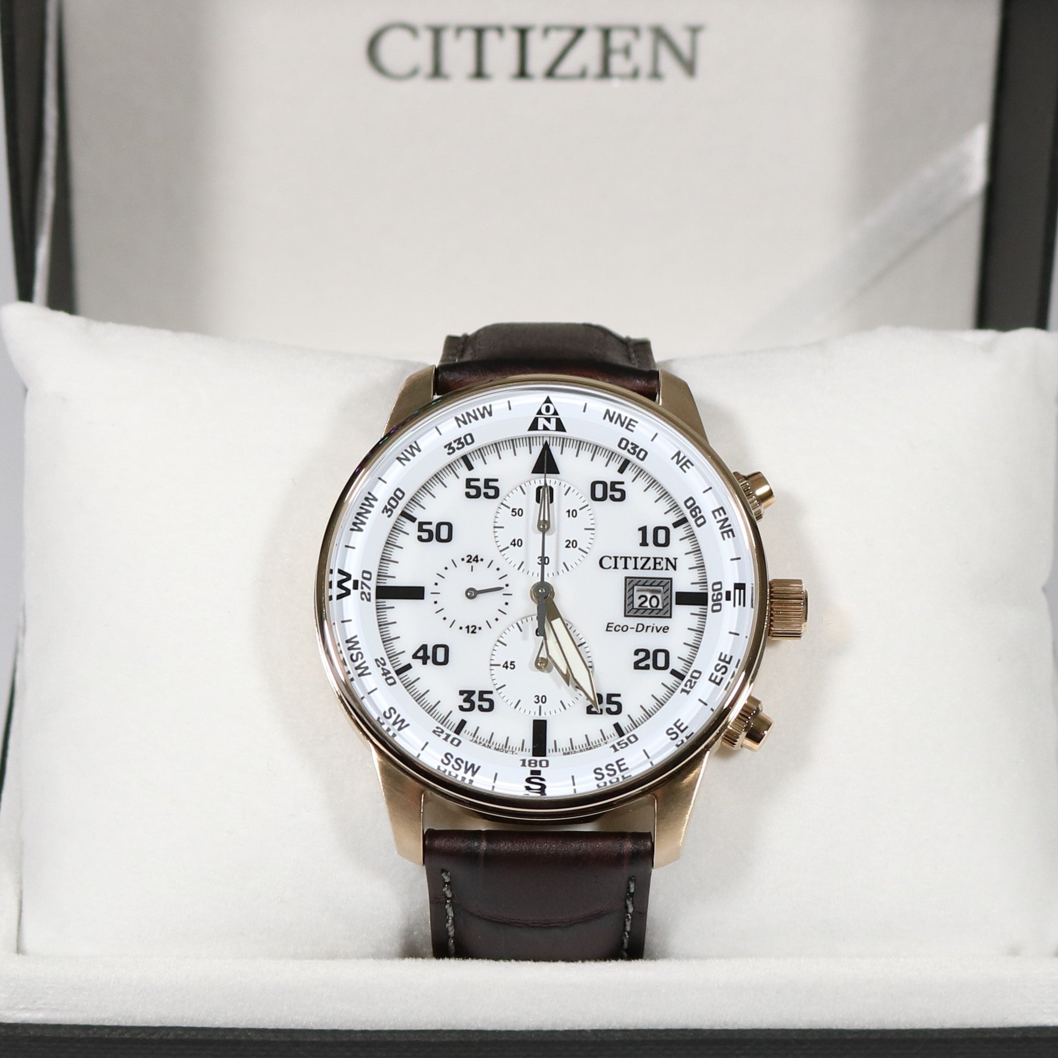 Dial Drive – Citizen Chronobuy Watch Eco White Men\'s Chronograph CA0693-12A