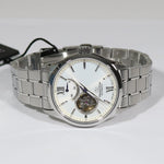 Orient Star Automatic Open Heart White Dial Men's Watch RE-AT0003S00B