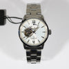 Orient Star Automatic Open Heart White Dial Men's Watch RE-AT0003S00B