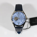 Orient Star Classic Open Heart Blue Dial Automatic Men's Watch RE-AT0203L00B