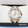 Seiko Women's Quartz Sportura Rose Gold Tone Watch SNDW98P1