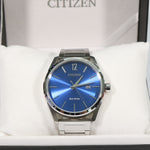 Citizen Eco-Drive Blue Dial Stainless Steel Elegant Men's Watch BM7411-83L