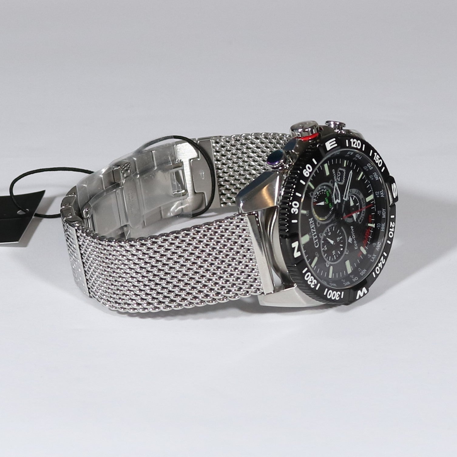 Citizen Promaster Navihawk Eco Drive Men s Mesh Bracelet Watch