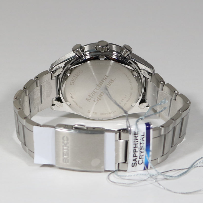 Blue Chronobuy Watch Solar Seiko – Prospex Stainless Steel Men\'s Dial Chronograph