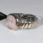 Citizen Eco Drive Women's Two Tone Pink Dial Watch FD4026-81X