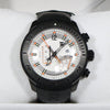 Timex TX Series Linear White Dial Men's Chronograph Black Titanium Watch T3C313