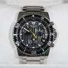Swiss Eagle Sea Ranger Black Dial Stainless Steel Men's Watch SE-9005-11