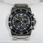 Swiss Eagle Sea Ranger Black Dial Stainless Steel Men's Watch SE-9005-11