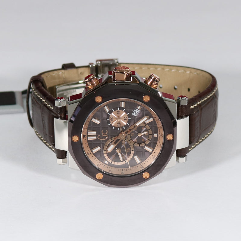 Guess Collection Quartz Brown Dial Chronograph Men's Watch X72018G4S