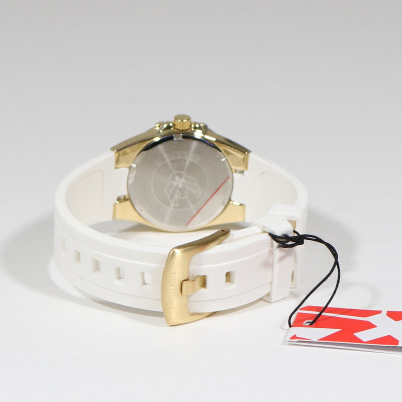 Swiss Eagle Glide Women's Gold Tone Pearl Dial Sports Watch SE-6041-05