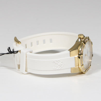 Swiss Eagle Glide Women's Gold Tone Pearl Dial Sports Watch SE-6041-05
