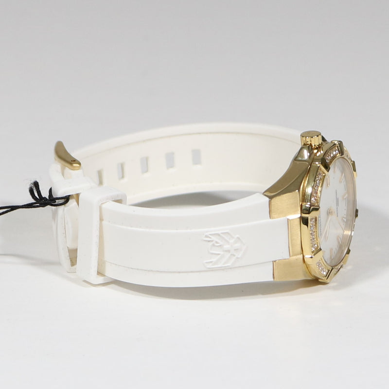 Swiss Eagle Glide Women's Gold Tone Pearl Dial Sports Watch SE-6041-05