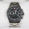 Swiss Eagle Corporal Black Dial Stainless Steel Chronograph Watch SE-9034-11