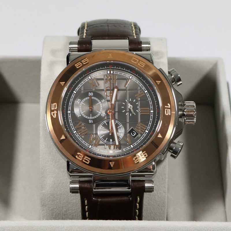 Guess Collection Men's Chronograph Brown Dial Watch X90005G2S