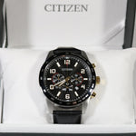 Citizen Quartz Men's Black Dial Chronograph Watch AN8166-05E