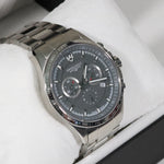 Swiss Eagle Corporal Gray Dial Stainless Steel Chronograph Watch SE-9034-22