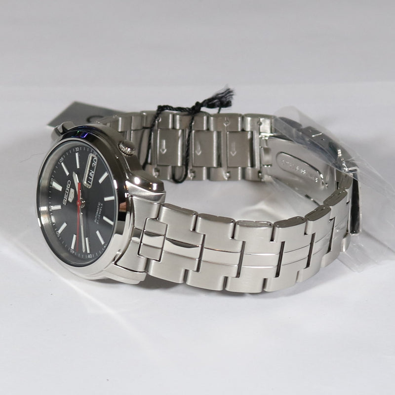 Seiko 5 Sports Black Dial Automatic Men s Watch SNKL83K1 Chronobuy