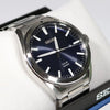 Seiko Solar Stainless Steel Blue Dial Men's Watch SNE483P1 - Chronobuy