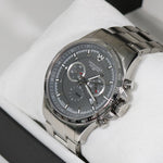 Swiss Eagle Corporal Gray Dial Stainless Steel Chronograph Watch SE-9034-22