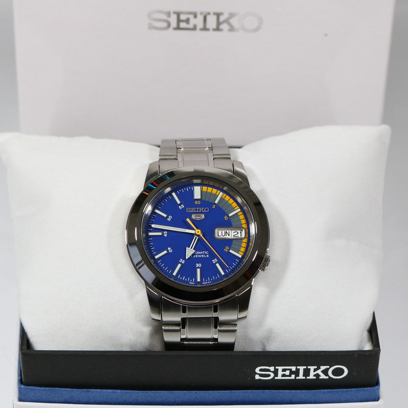 Seiko 5 Sports Automatic Blue Dial Automatic Men's Watch SNKK27K1
