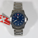 Swiss Eagle Men's Stainless Steel Blue Dial Diver SE-9009-22