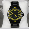 Swiss Eagle Pontoon Black IP Stainless Steel Men's Watch SE-9013-44