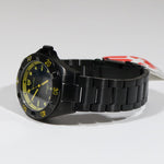Swiss Eagle Pontoon Black IP Stainless Steel Men's Watch SE-9013-44