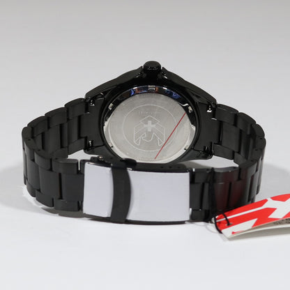 Swiss Eagle Pontoon Black IP Stainless Steel Men's Watch SE-9013-44