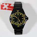 Swiss Eagle Pontoon Black IP Stainless Steel Men's Watch SE-9013-44