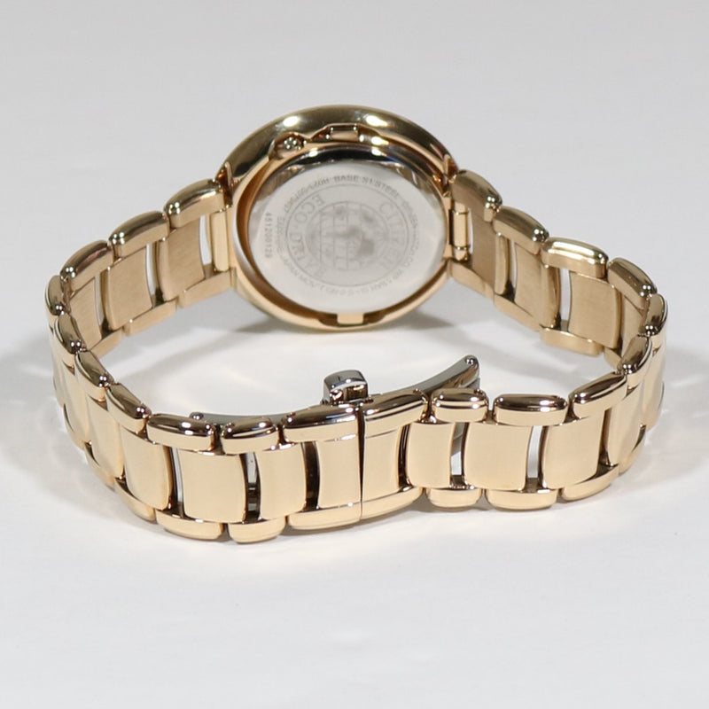 Citizen Eco-Drive Diamond Bezel Rose Gold Tone Women's Watch EX1125-50D