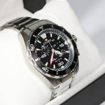 Citizen Chronograph Wristwatch Eco-Drive Solar Men's Watch AT2430-80E - Chronobuy